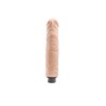 Simple Pleasure wibrator z regulacją prędkości  cyberskóra kolor cielisty 23,5 cm