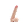 Simple Pleasure dildo cyberskóra kolor cielisty 23 cm