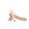 Simple Pleasure wibrator 7 trybów wibracji cyberskóra kolor cielisty 23 cm sterowany przewodowo