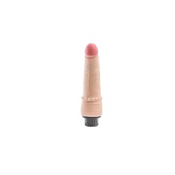 Simple Pleasure wibrator z regulacją prędkości  cyberskóra kolor cielisty 18 cm