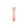 Simple Pleasure dildo cyberskóra kolor cielisty 20,5 cm