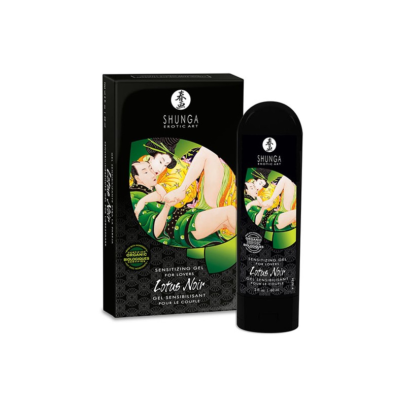 Shunga sensitizing gel lotus noir