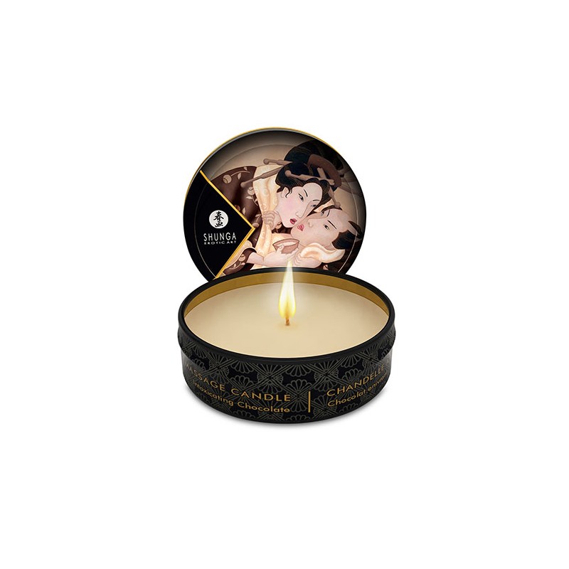 Shunga mini massage candle excitation intoxicating chocolate