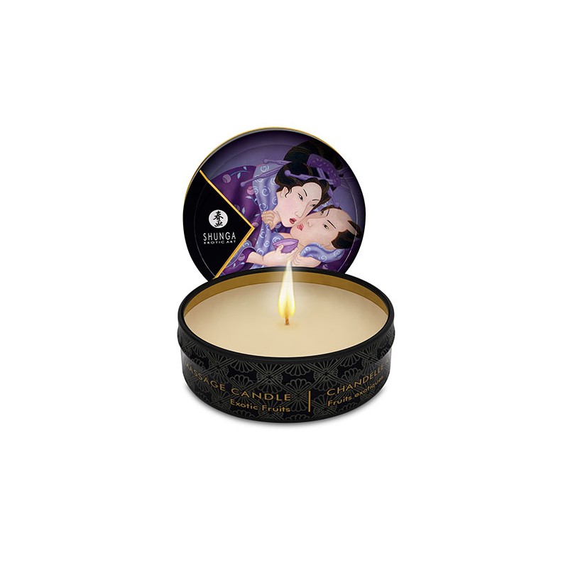 Shunga mini massage candle libido exotic fruits