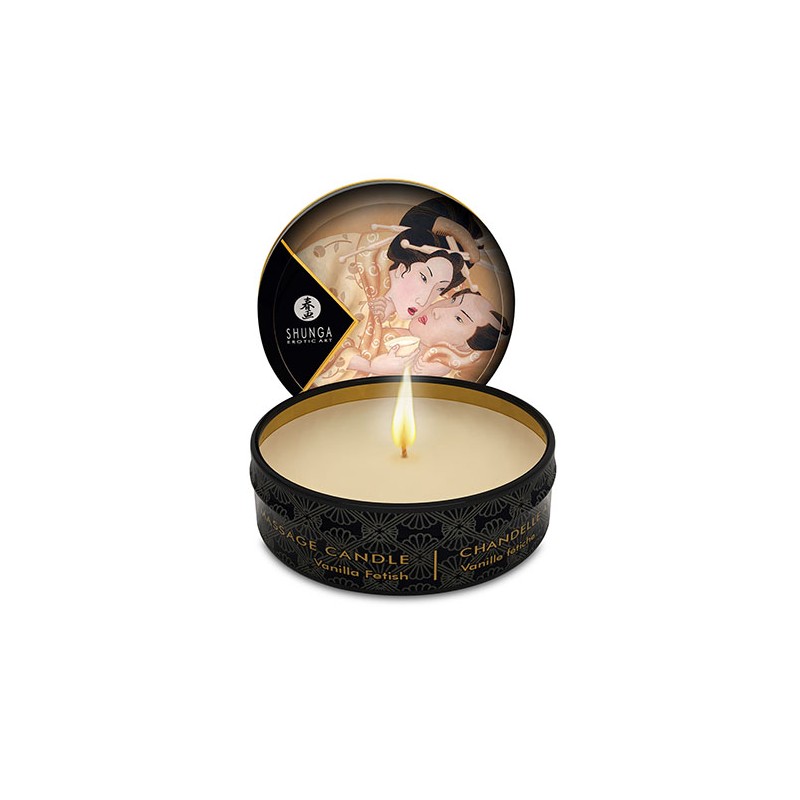 Shunga mini massage candle desire vanilla fetish