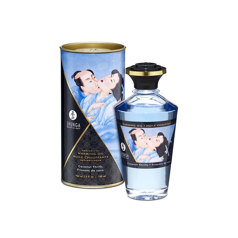 Shunga warming oil coconut thrills