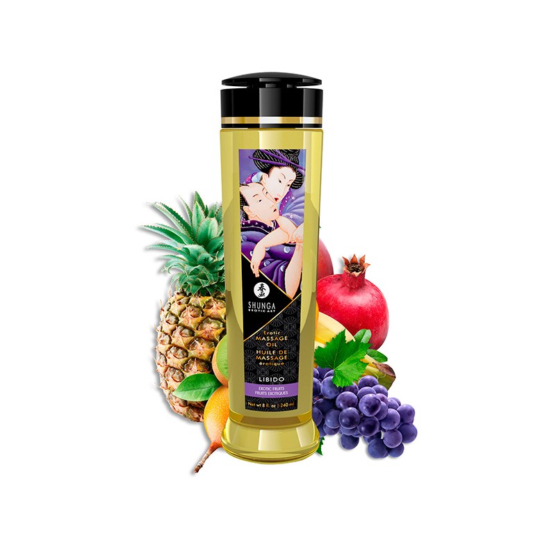 Shunga massage oil libido exotic fruits