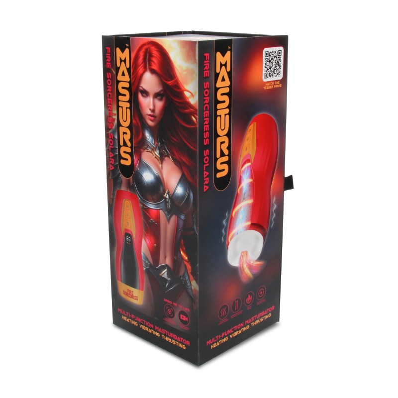 Solara - Fire Sorceress - Multi Function Masturbator