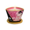 Shunga massage candle aphrodisia roses petals