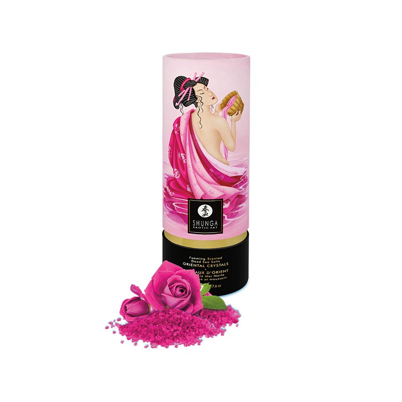 Shunga bath salts oriental crystals aphrodisia
