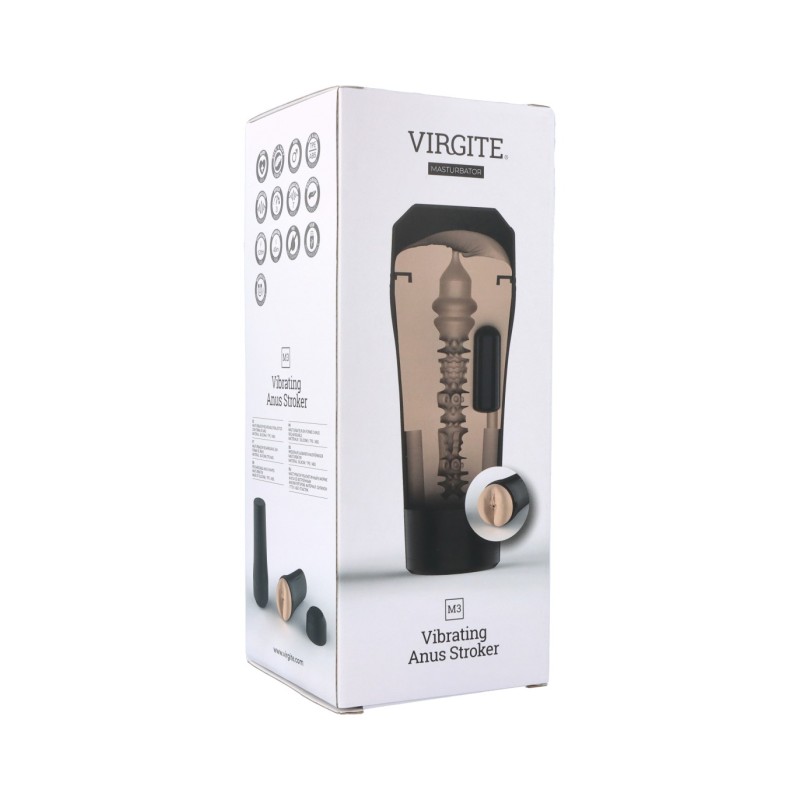 M3 MASTURBADOR VIBRATOR ANO USB FLESH