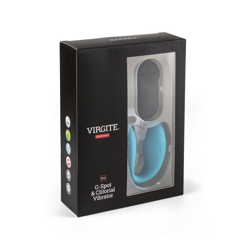 G-SPOT & CLITORIAL VIBRATOR E12 BLUE