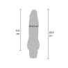 Dual Density Smooth Vibrator