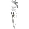 Boob Chain + Nipple Clamps SX