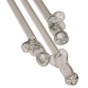 Glass Drinking Straw Willy x 4