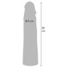 Penis Sleeve Liquid Silicone 20 cm
