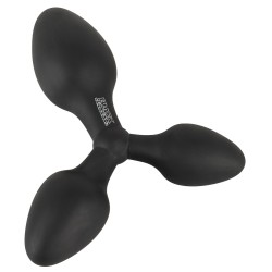 Black Velvets Triple Butt Plug