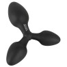 Black Velvets Triple Butt Plug