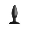 Silicone Butt Plug Small Black