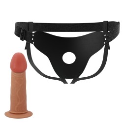 Party Up strap-on cyberskóra kolor cielisty Nathan