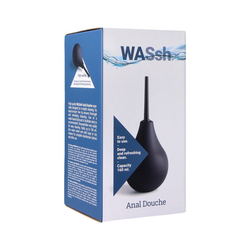 BLACK ANAL CLEANING ENEMA 160 ML