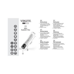 F2 FLUO SILICONE RECHARGEABLE VIBRATOR