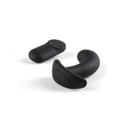 ERGONOMIC PROSTATE VIBRATOR W/ REMOTE CONTROL