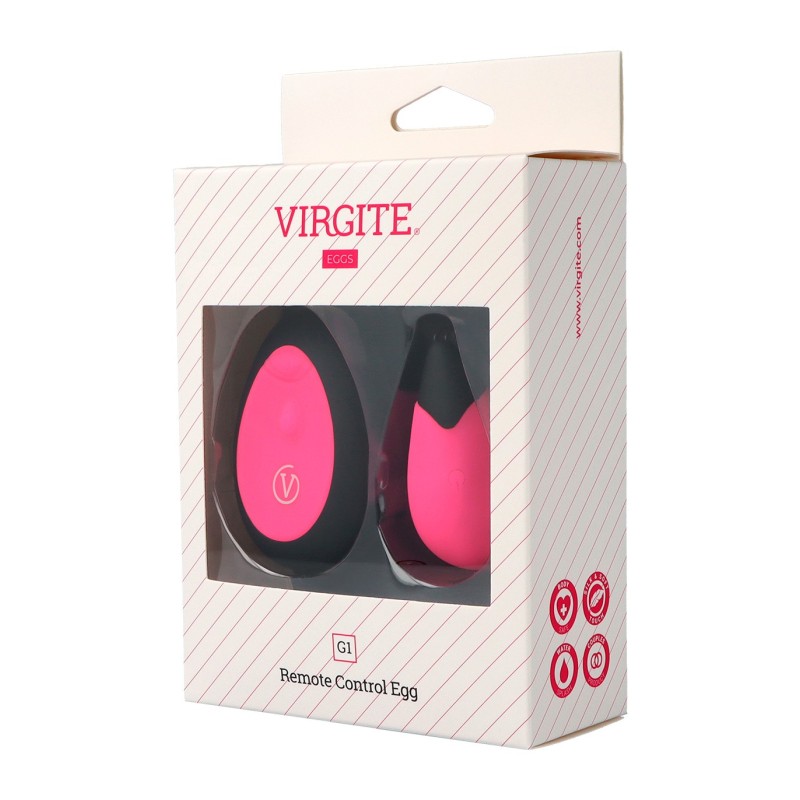 G1 RECHARGEABLE PINK EGG WITH REMOTE CONTROL