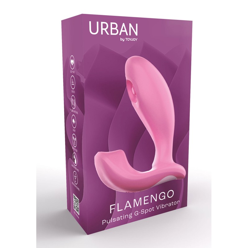 ToyJoy Urban FLAMENGO - Pulsating G-spot Vibrator