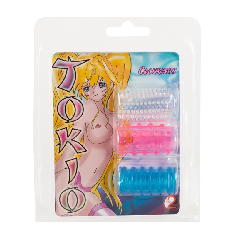 Tokio Sleeves Silikon 3er Set