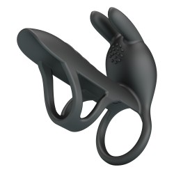 Party Up pierścień wibrujący ładowany usb kolor czarny Mark