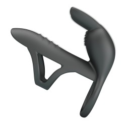 Party Up pierścień wibrujący ładowany usb kolor czarny Mark