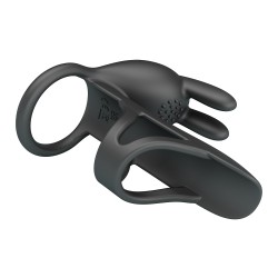 Party Up pierścień wibrujący ładowany usb kolor czarny Mark