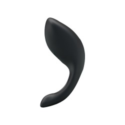 Party Up pierścień erekcyjny wibrujący silikonowy ładowany usb kolor czarny King
