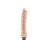 Simple Pleasure wibrator z regulacją prędkości  cyberskóra kolor cielisty 25,5 cm