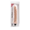 Simple Pleasure wibrator z regulacją prędkości  cyberskóra kolor cielisty 25,5 cm