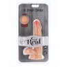Dual Density Dildo 6 inch Balls