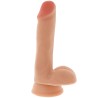 Dual Density Dildo 6 inch Balls
