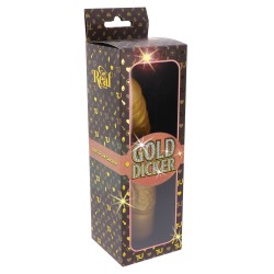 ToyJoy Get Real Gold Dicker Stim Vibrator 22 cm