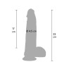 Ultra Realistic Dildo Silicone 21 cm