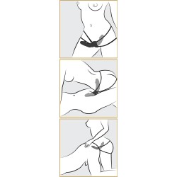 FF Double Delight Strap-On Vib