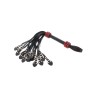 Leather Cat-o-Nine Whip