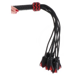 Genuine Leather Roses Whip