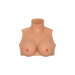 Wearable Breasts Crop Top D Cup
