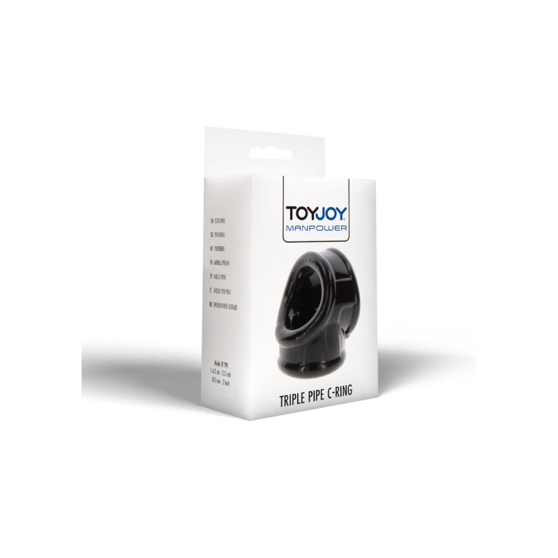 ToyJoy Manpower Triple Pipe C-Ring