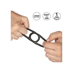 CalExotics Alpha Liquid Silicone Commander Ring