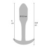 Smooth Analplug Medium