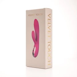 Velvet Touch wibrator silikonowy typ króliczek ładowany usb różowy