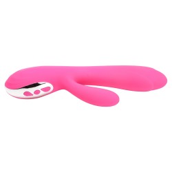 Velvet Touch wibrator silikonowy typ króliczek ładowany usb różowy