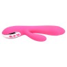 Velvet Touch wibrator silikonowy typ króliczek ładowany usb różowy